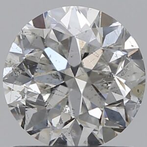 0.97 carat, G colour, SI2 clarity, Round shape, Natural Diamond.