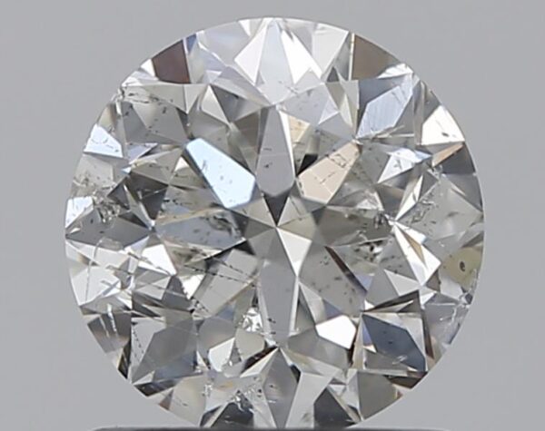 0.97 carat, G colour, SI2 clarity, Round shape, Natural Diamond.