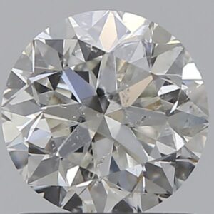 0.96 carat, G colour, SI2 clarity, Round shape, Natural Diamond.