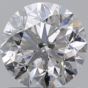1 carat, D colour, SI2 clarity, Round shape, Natural Diamond.