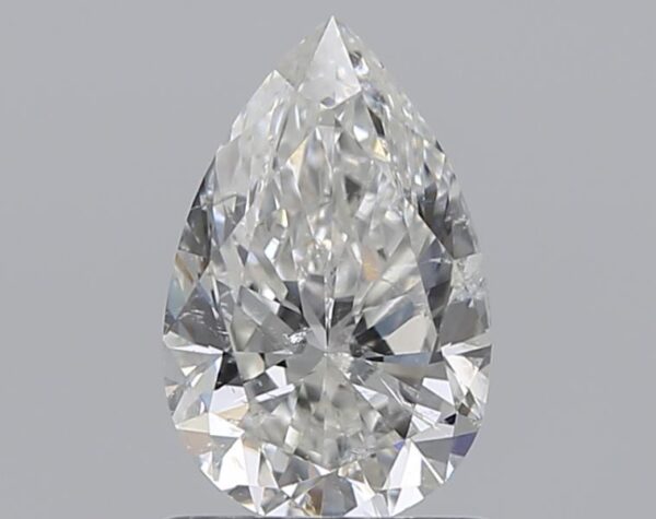 1 carat, G colour, SI2 clarity, Pear shape, Natural Diamond.