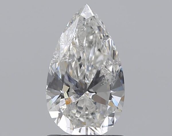 1.01 carat, G colour, SI2 clarity, Pear shape, Natural Diamond.