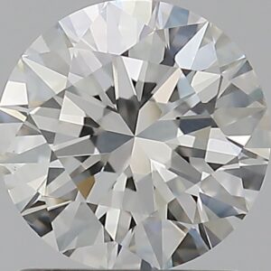 1.01 carat, G colour, SI1 clarity, Round shape, Natural Diamond.