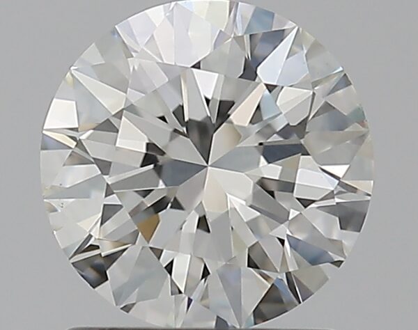1.01 carat, G colour, SI1 clarity, Round shape, Natural Diamond.
