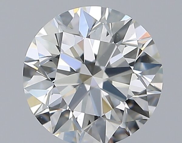 0.9 carat, H colour, VS1 clarity, Round shape, Natural Diamond.