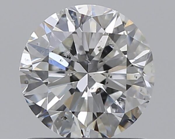 0.9 carat, G colour, SI2 clarity, Round shape, Natural Diamond.