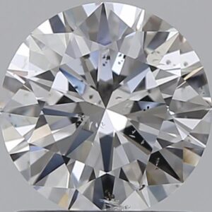 0.9 carat, G colour, SI2 clarity, Round shape, Natural Diamond.