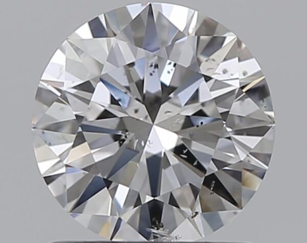 0.9 carat, G colour, SI2 clarity, Round shape, Natural Diamond.