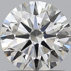 0.9 carat, H colour, SI1 clarity, Round shape, Natural Diamond.