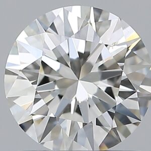 0.9 carat, H colour, SI1 clarity, Round shape, Natural Diamond.
