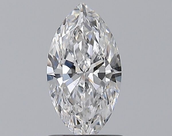 0.91 carat, E colour, SI2 clarity, Marquise shape, Natural Diamond.