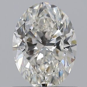 0.9 carat, G colour, VVS2 clarity, Oval shape, Natural Diamond.