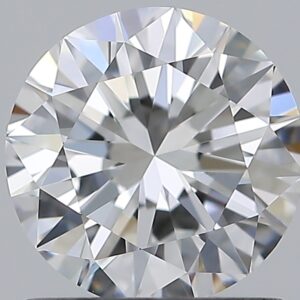 0.9 carat, D colour, VVS1 clarity, Round shape, Natural Diamond.