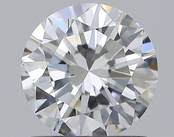 0.9 carat, D colour, VVS1 clarity, Round shape, Natural Diamond.