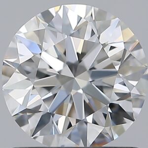 0.9 carat, D colour, VVS1 clarity, Round shape, Natural Diamond.