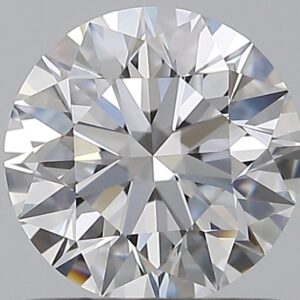 0.9 carat, E colour, VVS2 clarity, Round shape, Natural Diamond.