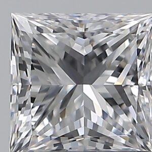 0.9 carat, D colour, VS1 clarity, Princess shape, Natural Diamond.
