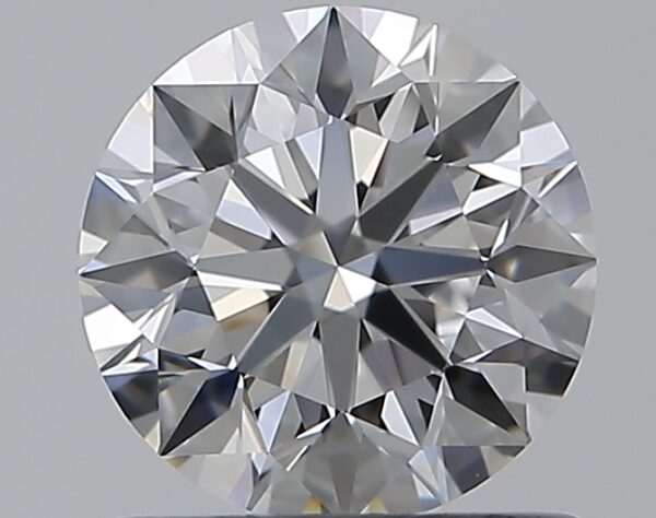 0.9 carat, E colour, VVS2 clarity, Round shape, Natural Diamond.