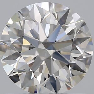 0.9 carat, H colour, VVS2 clarity, Round shape, Natural Diamond.