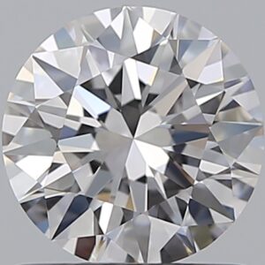 0.93 carat, D colour, VVS1 clarity, Round shape, Natural Diamond.
