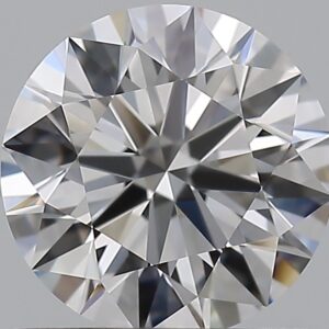 0.9 carat, D colour, VVS1 clarity, Round shape, Natural Diamond.