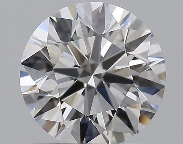 0.9 carat, D colour, VVS1 clarity, Round shape, Natural Diamond.