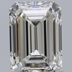 0.93 carat, G colour, VVS1 clarity, Emerald shape, Natural Diamond.