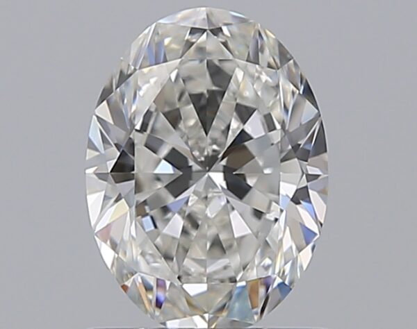 0.9 carat, F colour, VVS1 clarity, Oval shape, Natural Diamond.