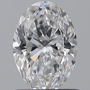 0.9 carat, D colour, VS1 clarity, Oval shape, Natural Diamond.