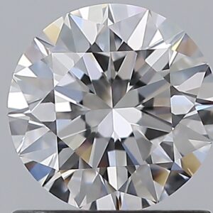 0.9 carat, D colour, IF clarity, Round shape, Natural Diamond.