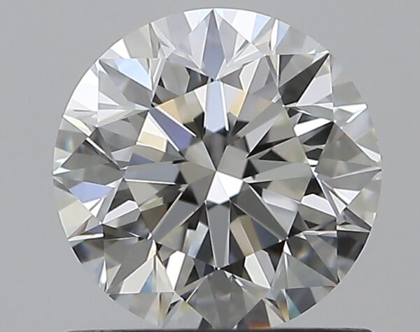0.9 carat, G colour, IF clarity, Round shape, Natural Diamond.