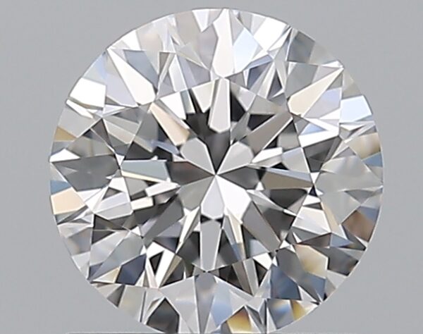 0.91 carat, D colour, VVS1 clarity, Round shape, Natural Diamond.