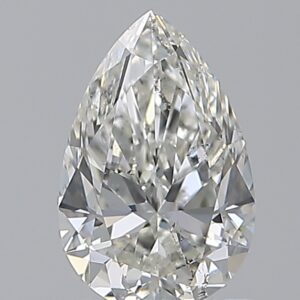 0.9 carat, H colour, SI2 clarity, Pear shape, Natural Diamond.