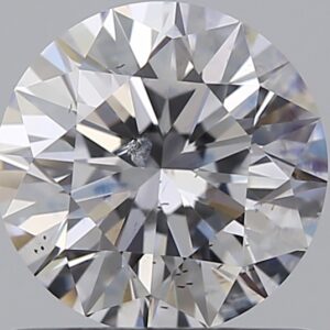 0.9 carat, E colour, SI2 clarity, Round shape, Natural Diamond.