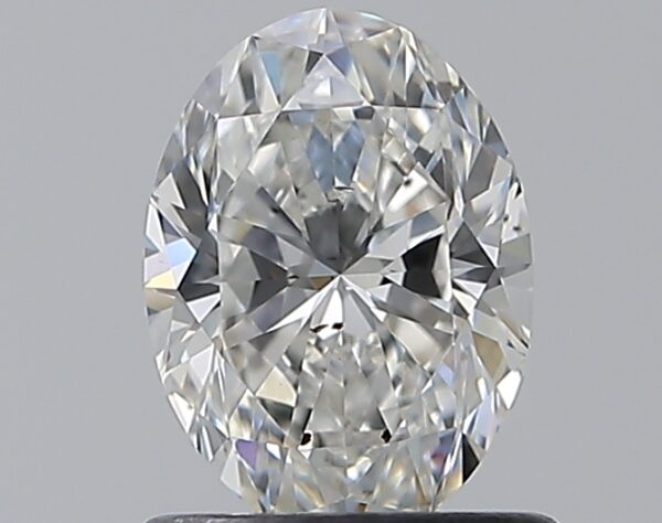 0.9 carat, G colour, SI2 clarity, Oval shape, Natural Diamond.
