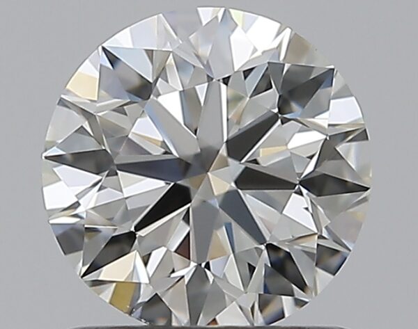 0.9 carat, H colour, VS1 clarity, Round shape, Natural Diamond.