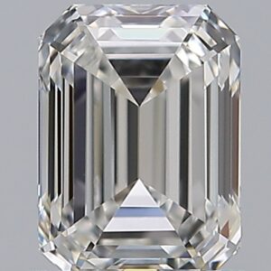 0.91 carat, G colour, VVS2 clarity, Emerald shape, Natural Diamond.