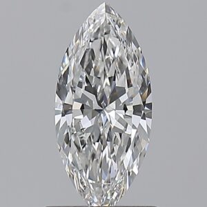 0.9 carat, E colour, VS2 clarity, Marquise shape, Natural Diamond.