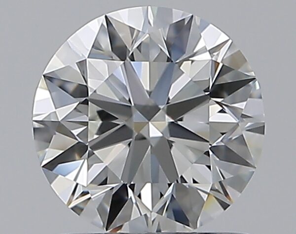 0.9 carat, G colour, IF clarity, Round shape, Natural Diamond.