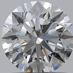 0.91 carat, F colour, IF clarity, Round shape, Natural Diamond.