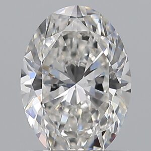 0.9 carat, F colour, SI1 clarity, Oval shape, Natural Diamond.
