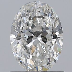 0.92 carat, F colour, SI2 clarity, Oval shape, Natural Diamond.