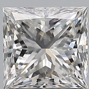 0.91 carat, H colour, VS2 clarity, Princess shape, Natural Diamond.