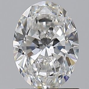 0.9 carat, E colour, VVS2 clarity, Oval shape, Natural Diamond.