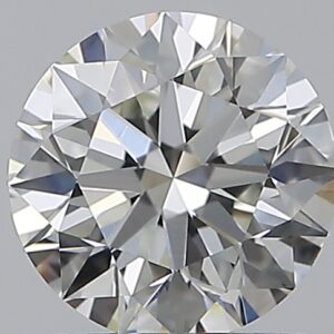 0.9 carat, H colour, VVS2 clarity, Round shape, Natural Diamond.