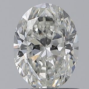 0.9 carat, G colour, SI1 clarity, Oval shape, Natural Diamond.