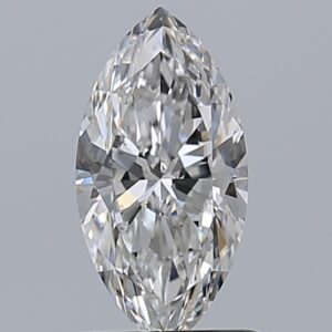 0.9 carat, D colour, VS2 clarity, Marquise shape, Natural Diamond.
