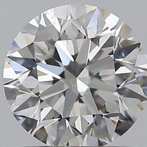 0.9 carat, G colour, SI1 clarity, Round shape, Natural Diamond.