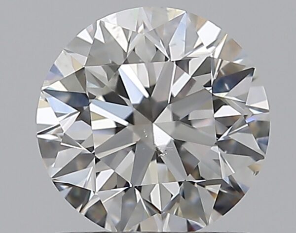 0.9 carat, G colour, SI1 clarity, Round shape, Natural Diamond.