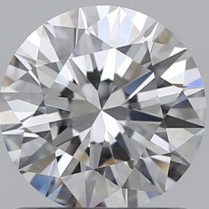 0.9 carat, F colour, VVS1 clarity, Round shape, Natural Diamond.